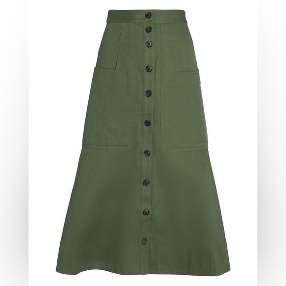 TIBI Harrison Chino Patch Pocket Skirt NWT - Picture 5 of 14